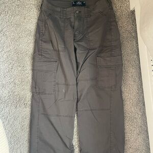 Utility Cargo Pants for Women - Gray